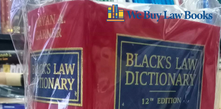 Second-Hand Law Books in  – Sell to We Buy Law Books